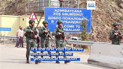 Azerbaijan issues warrant for former separatist leader as UN mission arrives in Nagorno-Karabakh